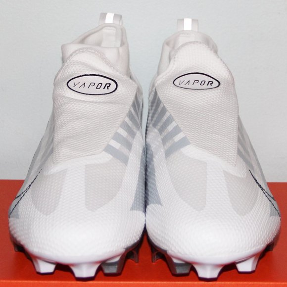 Nike Vapor Edge Pro 360 Football Cleats Mens 13 White Silver
